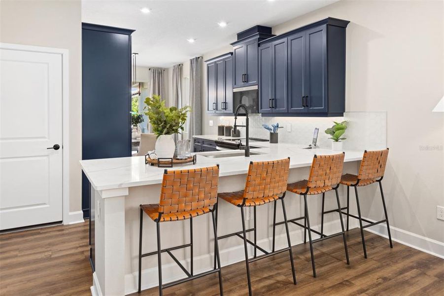 Furnished interior view inside a new home in Hickory Grove, Winter Springs (Image 6).