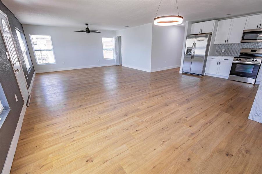 Dining Area Overlooking the Living room Dining Area Overlooking the Living room