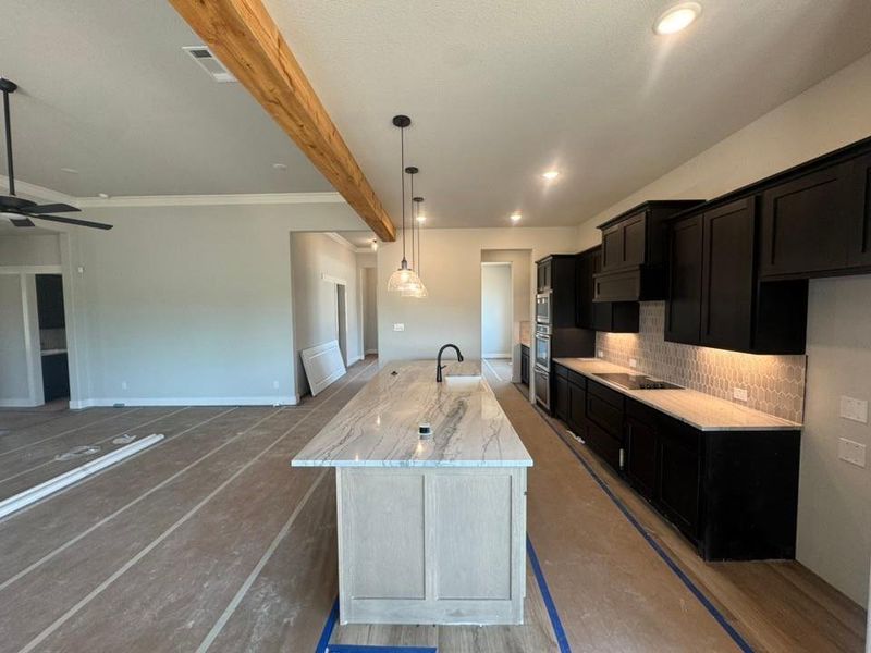 In-progress construction of a new home in Creekview Addition, Van Alstyne, TX (Image 14). In-progress construction of a new home in Creekview Addition, Van Alstyne, TX (Image 14).