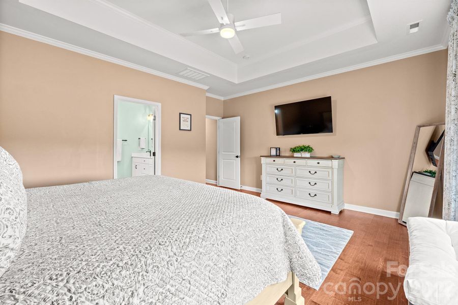 Furnished interior view inside a new home in , Concord (Image 13).