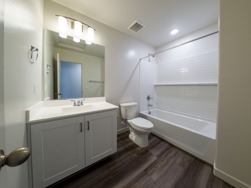 Furnished interior view inside a new home in Rancho Santa Rosa, Maricopa (Image 9).