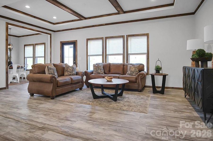 Furnished interior view inside a new home in , Shelby (Image 10).