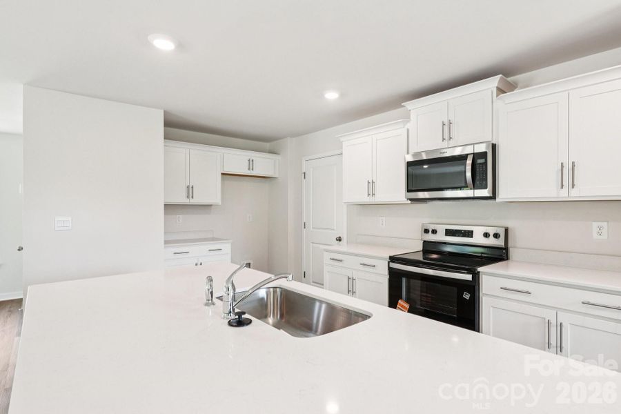 Furnished interior view inside a new home in Woodhaven at Chester, Chester (Image 5).