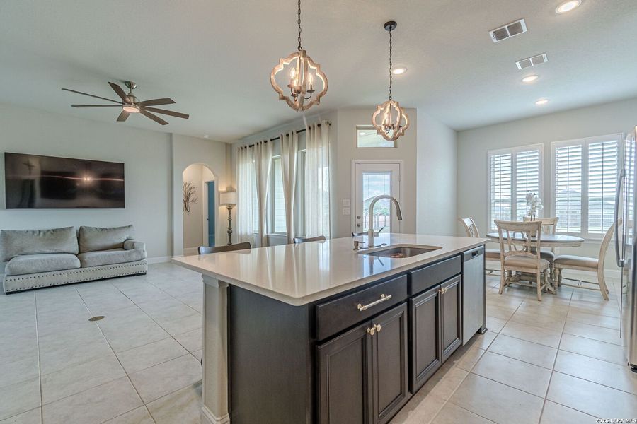 Furnished interior view inside a new home in , San Antonio (Image 30).