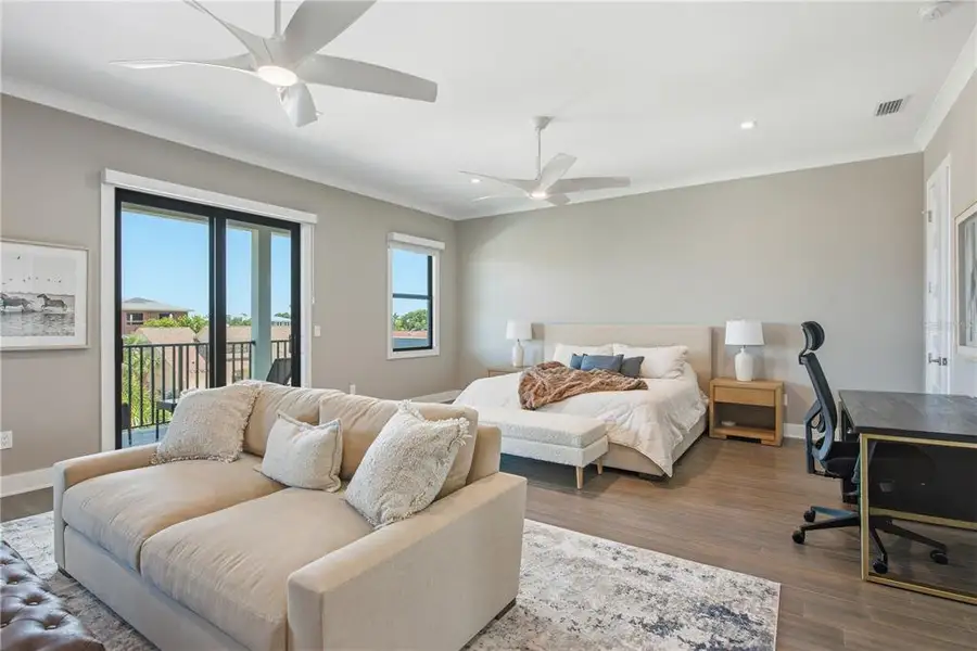 Furnished interior view inside a new home in , Belleair Beach (Image 65).