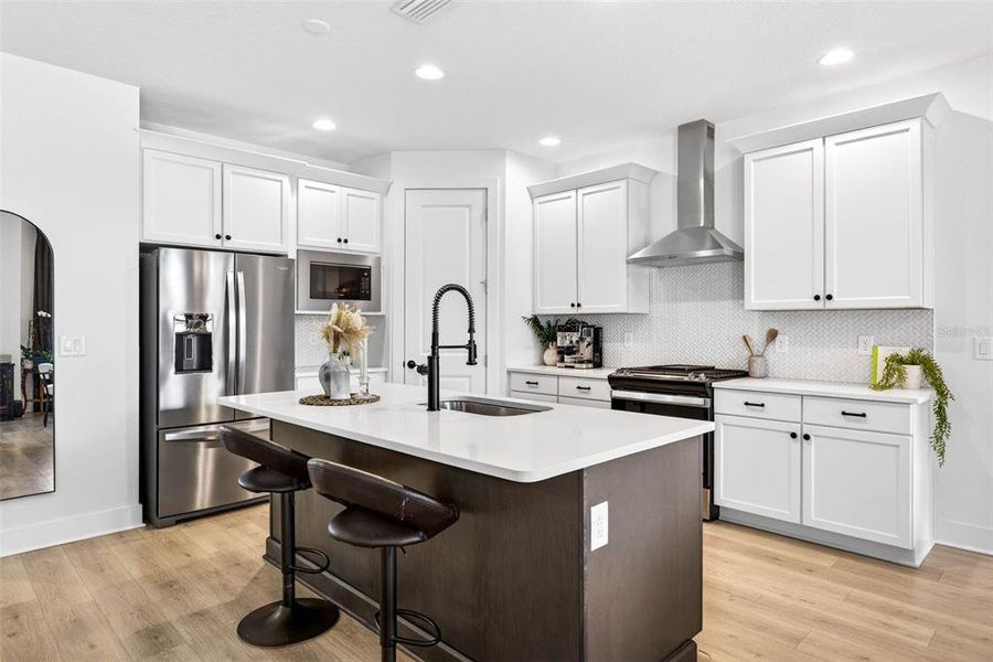 Furnished interior view inside a new home in Clearfield Crossings, Tampa (Image 9).