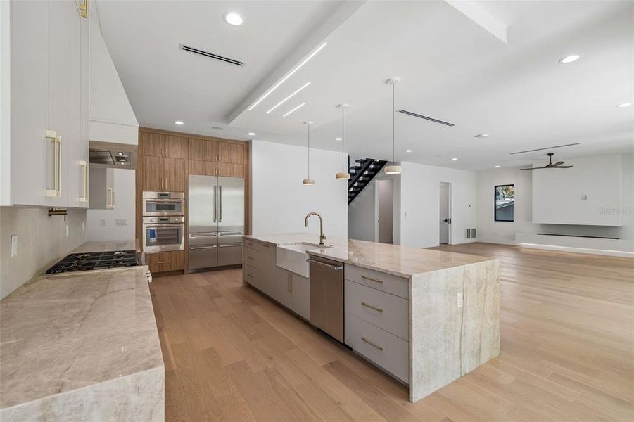 Furnished interior view inside a new home in , Tampa (Image 11).