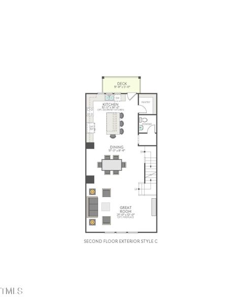 Twinleaf Townes - Plan 2 - Nola - 2219_F