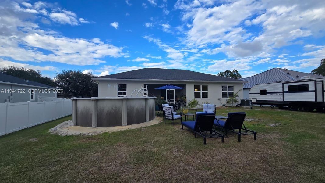 Exterior details and patio area of a home in , Palm Bay (Image 31).