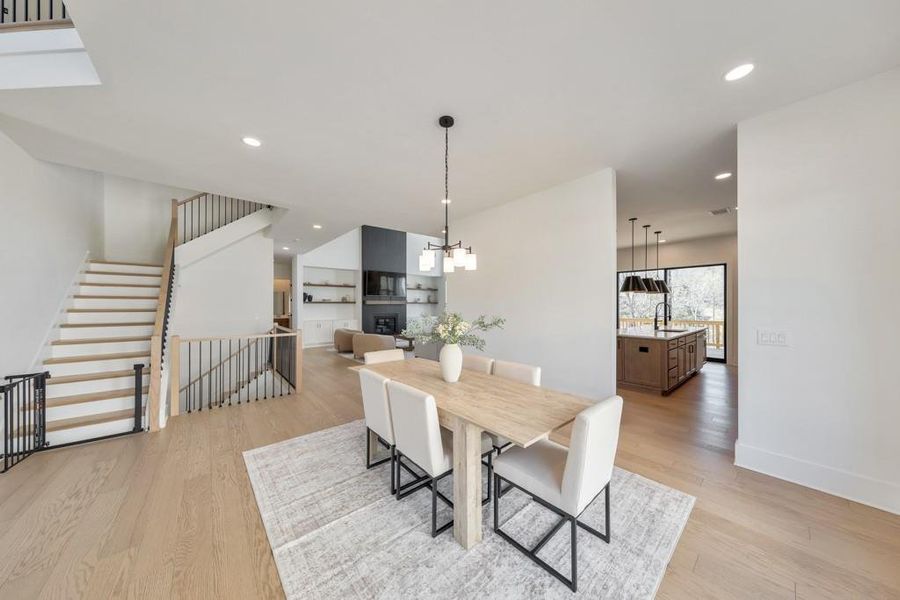 Furnished interior view inside a new home in , Woodstock (Image 47).
