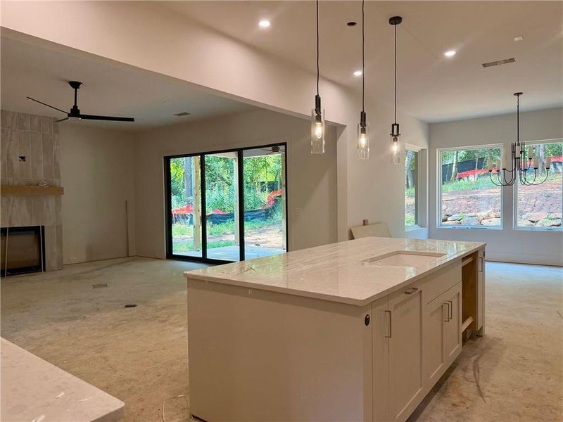In-progress construction of a new home in Aster, Roswell, GA (Image 59).