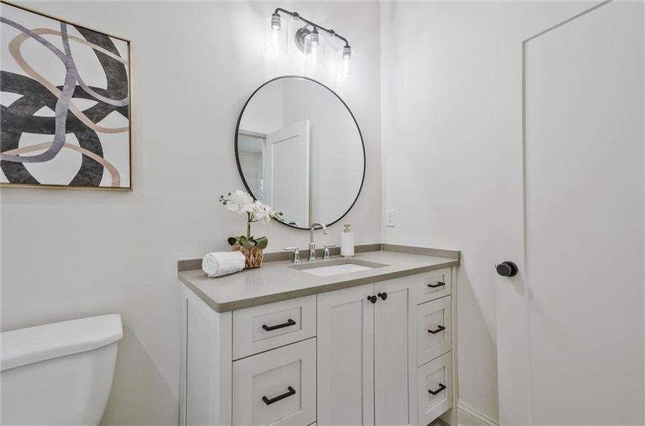 Furnished interior view inside a new home in Pendergrast Farm, Atlanta (Image 17).