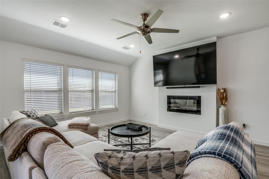 Furnished interior view inside a new home in , Royse City (Image 24).