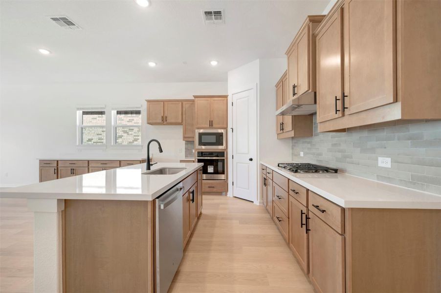 Furnished interior view inside a new home in Heritage, Dripping Springs (Image 9).