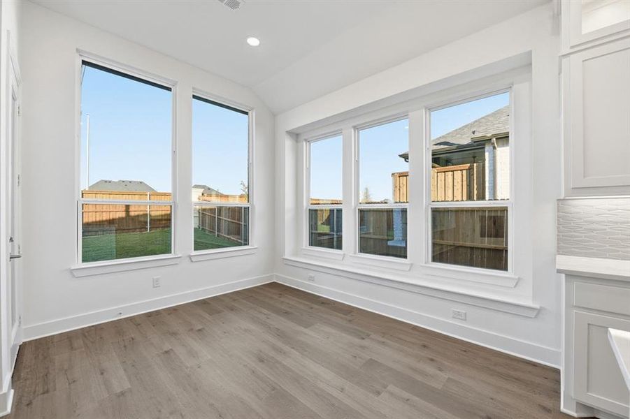 Spacious, unfurnished interior of a new home in Wildflower Ranch: 50ft. lots, Dish (Image 21). Spacious, unfurnished interior of a new home in Wildflower Ranch: 50ft. lots, Dish (Image 21).