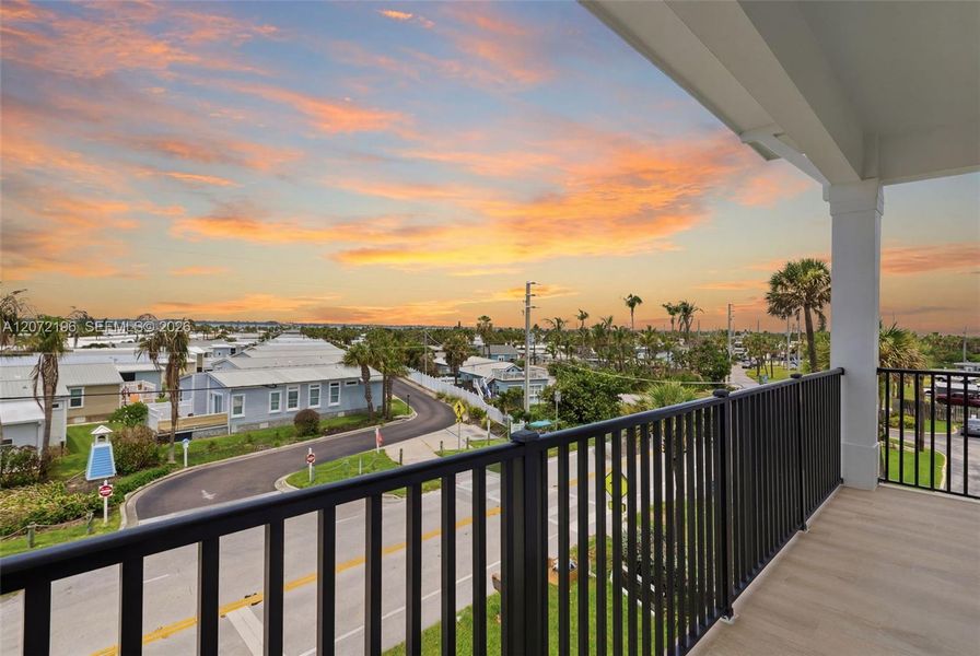 Exterior details and patio area of a home in , Melbourne Beach (Image 40).