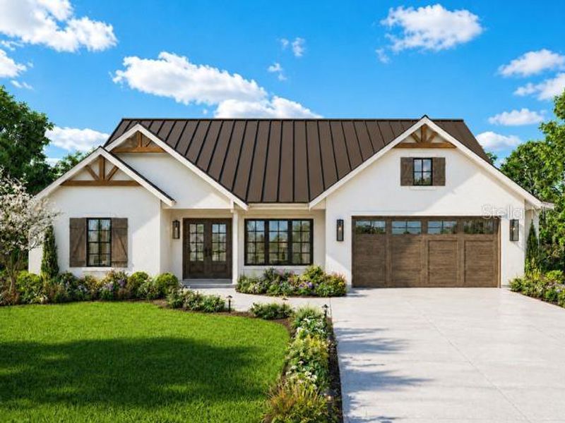 Front exterior of a new home in , Sebring, FL, highlighting curb appeal (Image 1). Front exterior of a new home in , Sebring, FL, highlighting curb appeal (Image 1).