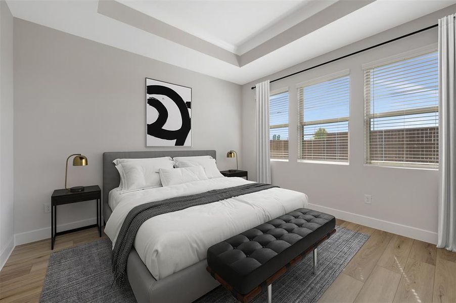 Furnished interior view inside a new home in Heritage Ranch, Sherman (Image 17).