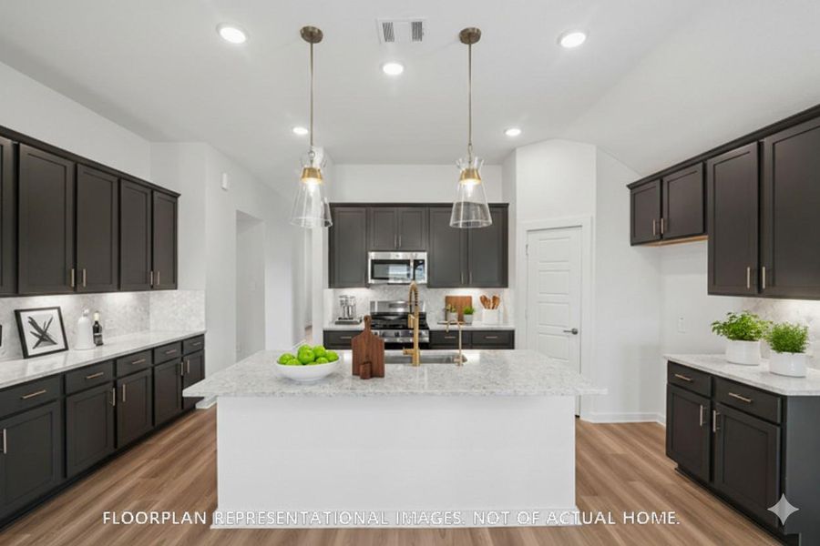 Furnished interior view inside a new home in Moran Ranch, Willis (Image 6). Furnished interior view inside a new home in Moran Ranch, Willis (Image 6).