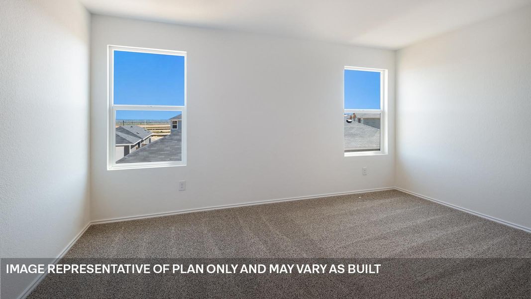 Spacious, unfurnished interior of a new home in Valverde, Bastrop (Image 16).