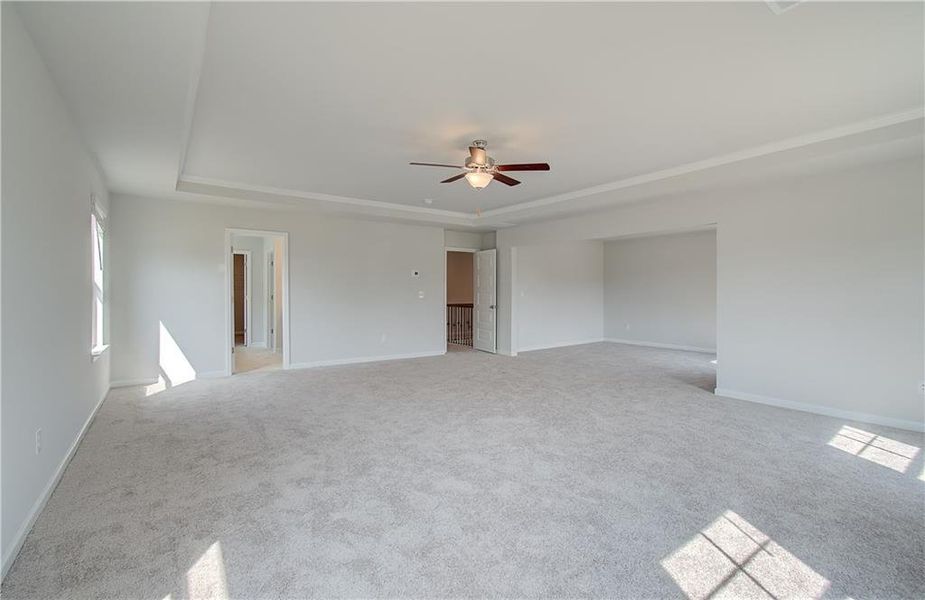 Spacious, unfurnished interior of a new home in Grandview at Millers Mill, Stockbridge (Image 26). Spacious, unfurnished interior of a new home in Grandview at Millers Mill, Stockbridge (Image 26).