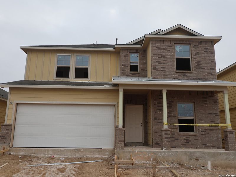 In-progress construction of a new home in Mesquite Ridge, San Antonio, TX (Image 33).