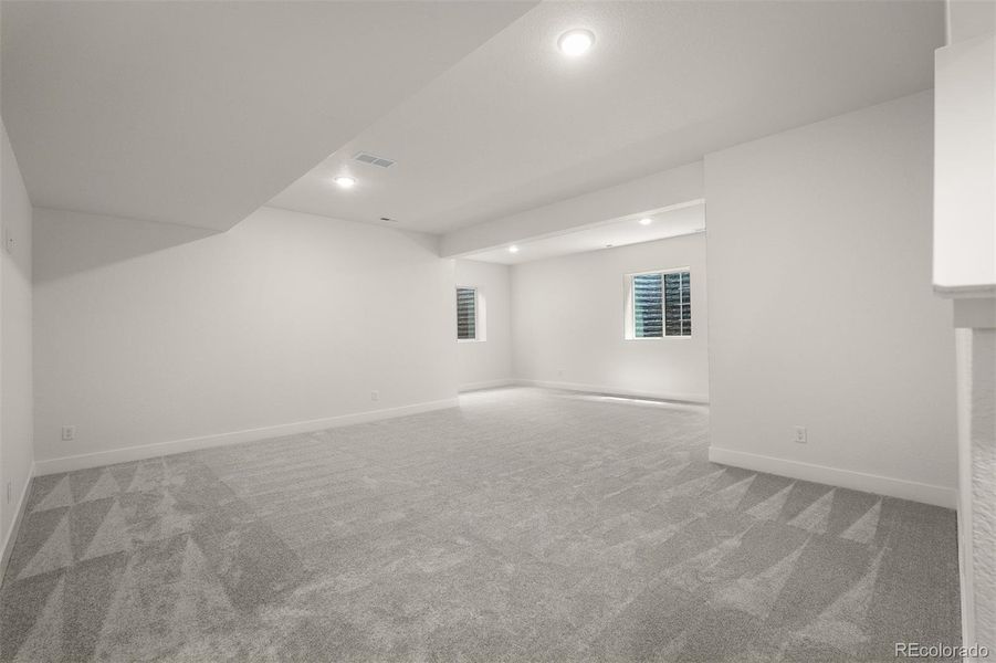 Spacious, unfurnished interior of a new home in Cloverleaf – Mountainview Collection, Monument (Image 40). Spacious, unfurnished interior of a new home in Cloverleaf – Mountainview Collection, Monument (Image 40).