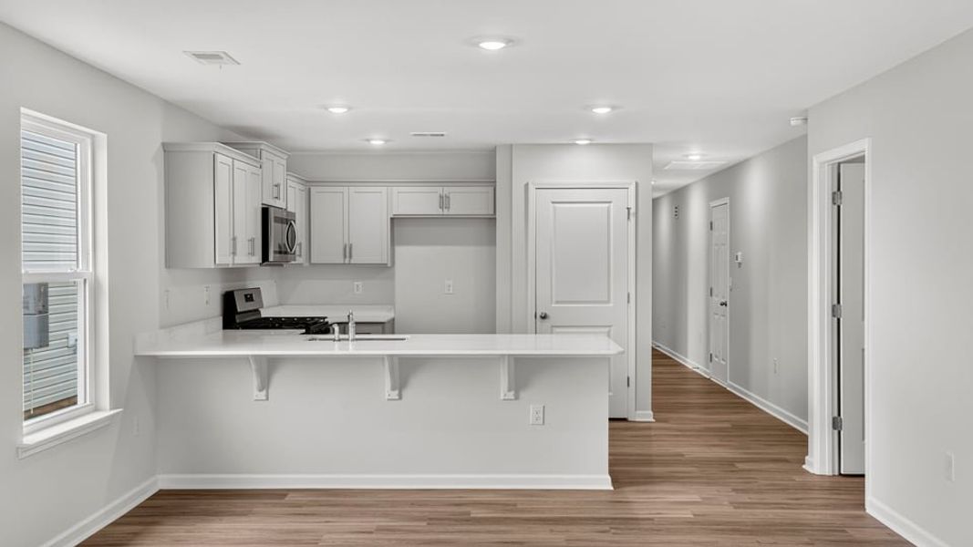 Furnished interior view inside a new home in Tyger Pines, Moore (Image 6).