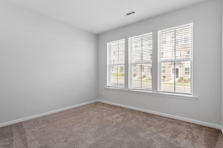 Spacious, unfurnished interior of a new home in Renaissance at White Oak, Garner (Image 30). Spacious, unfurnished interior of a new home in Renaissance at White Oak, Garner (Image 30).
