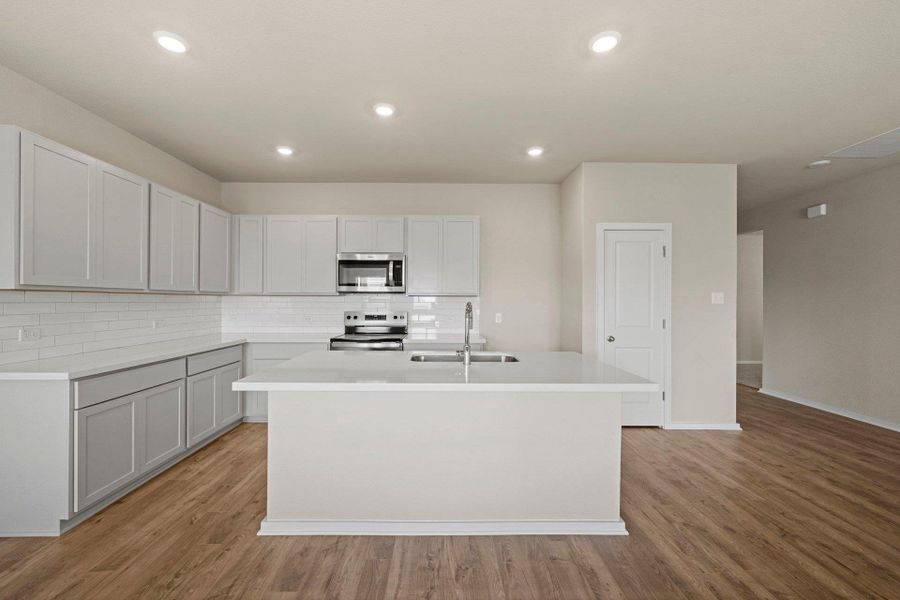 Open Concept Kitchen