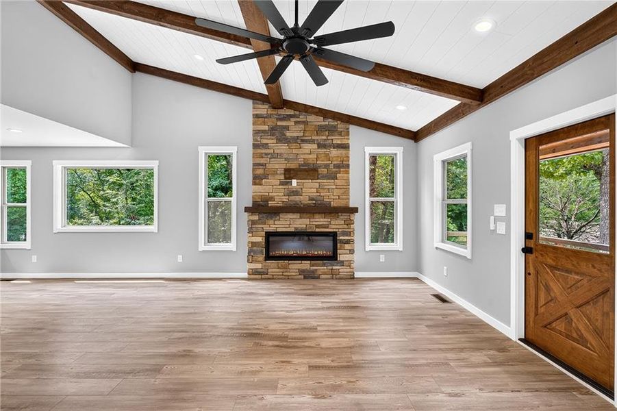 Spacious, unfurnished interior of a new home in , Morganton (Image 15). Spacious, unfurnished interior of a new home in , Morganton (Image 15).