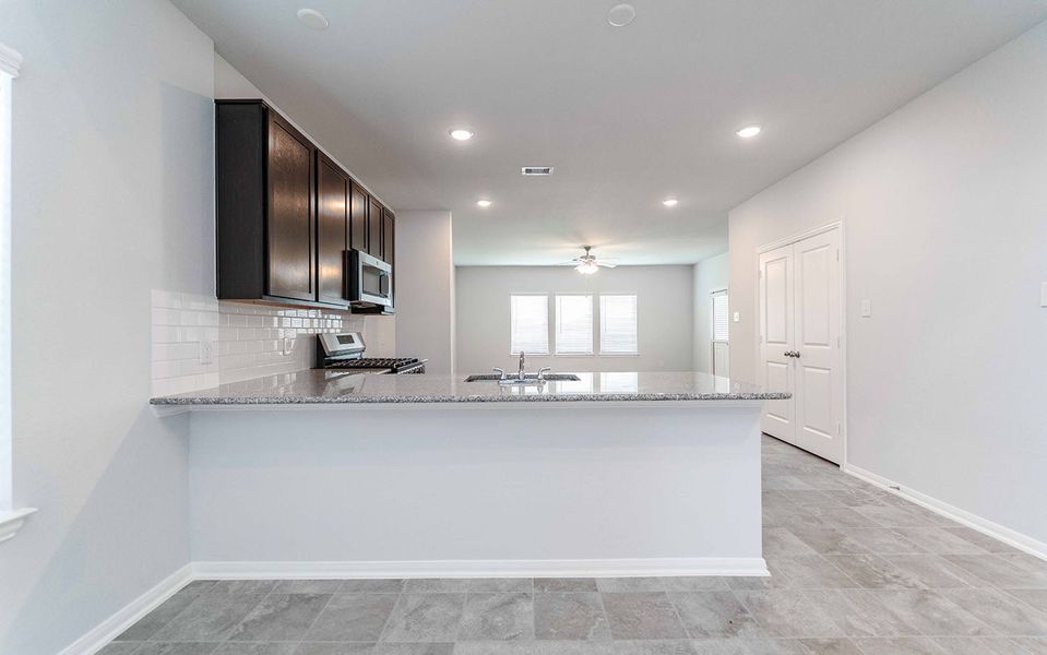 Furnished interior view inside a new home in Windrose Green, Angleton (Image 5). Furnished interior view inside a new home in Windrose Green, Angleton (Image 5).