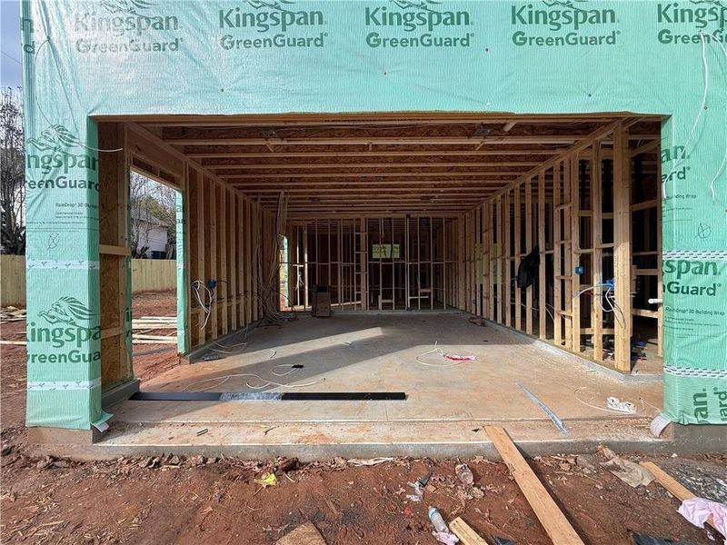 In-progress construction of a new home in , Lawrenceville, GA (Image 29).