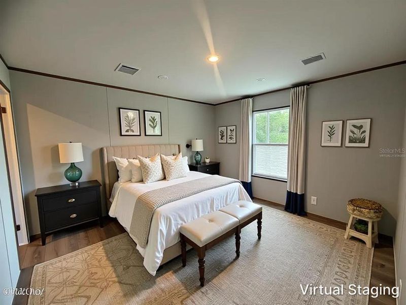 Furnished interior view inside a new home in , Interlachen (Image 12).