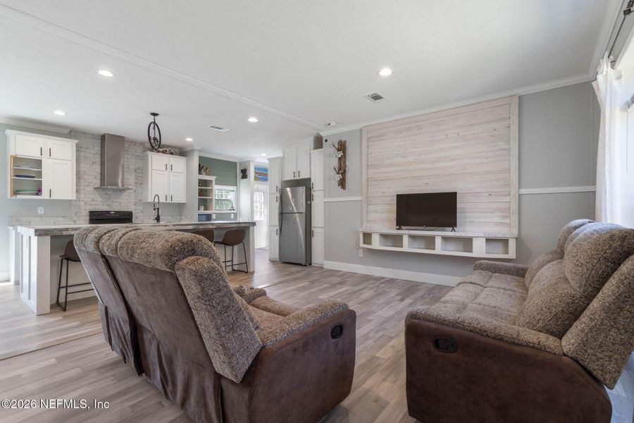 Furnished interior view inside a new home in , Bunnell (Image 3).