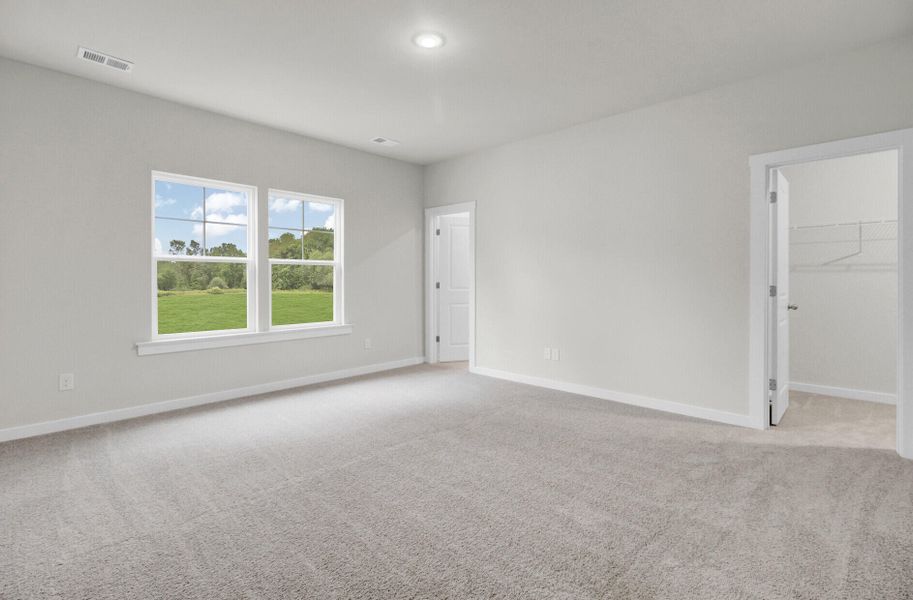 Spacious, unfurnished interior of a new home in Indigo Grove Townhomes, Johns Island (Image 23).
