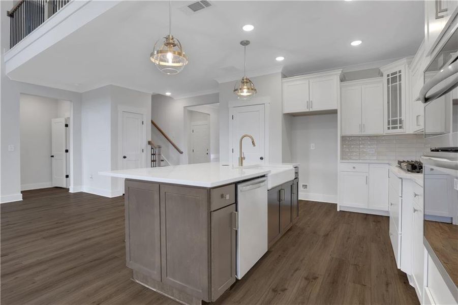 Furnished interior view inside a new home in Twin Lakes, Hoschton (Image 6).