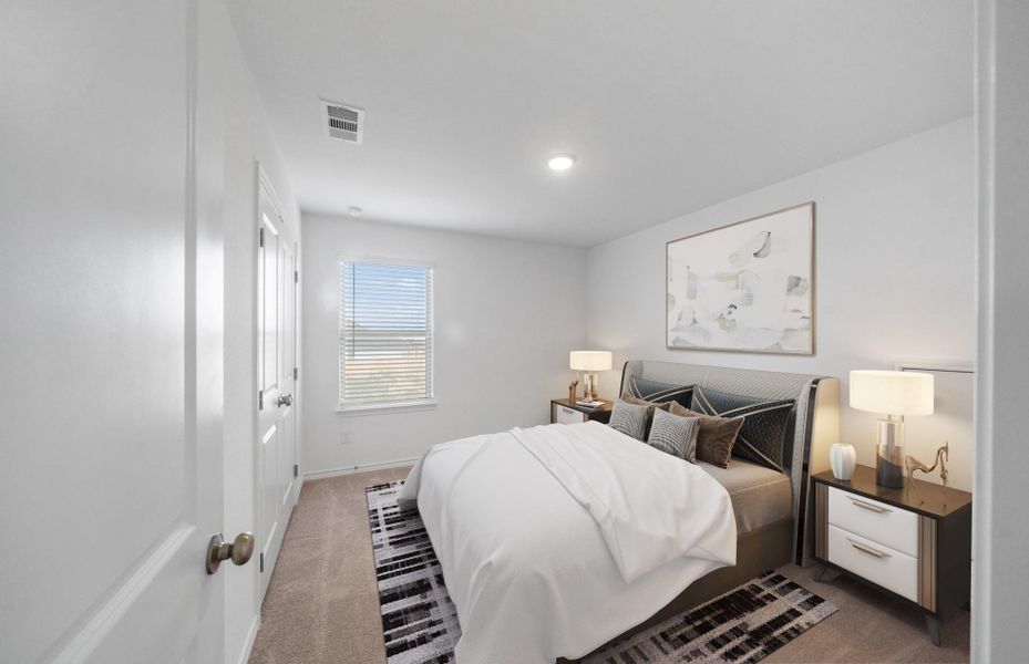 Furnished interior view inside a new home in River Ranch, Dayton (Image 12).