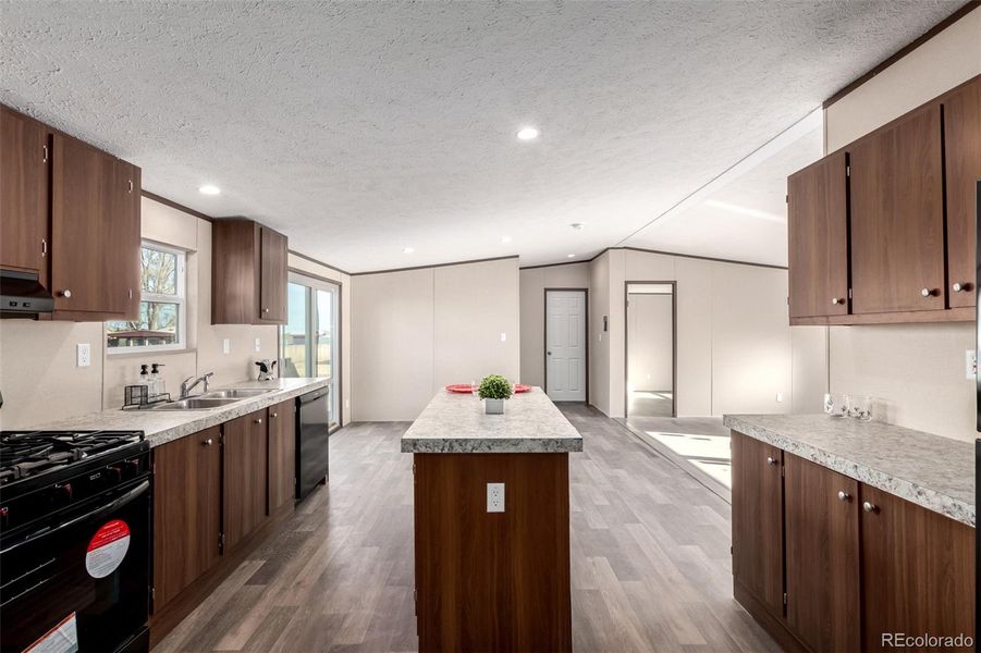 Furnished interior view inside a new home in , Colorado Springs (Image 5).