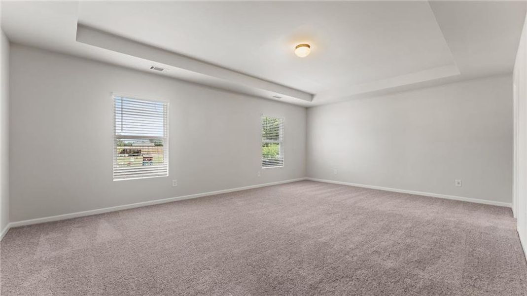 Spacious, unfurnished interior of a new home in Owen Preserve, Canton (Image 14).