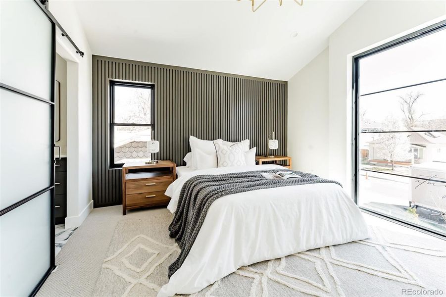 Furnished interior view inside a new home in , Englewood (Image 18).
