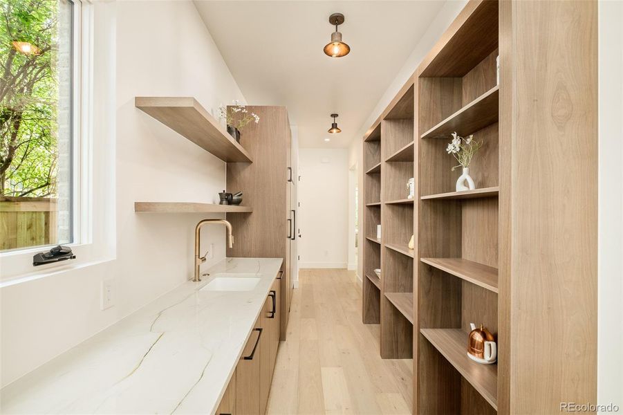 Furnished interior view inside a new home in , Denver (Image 33).