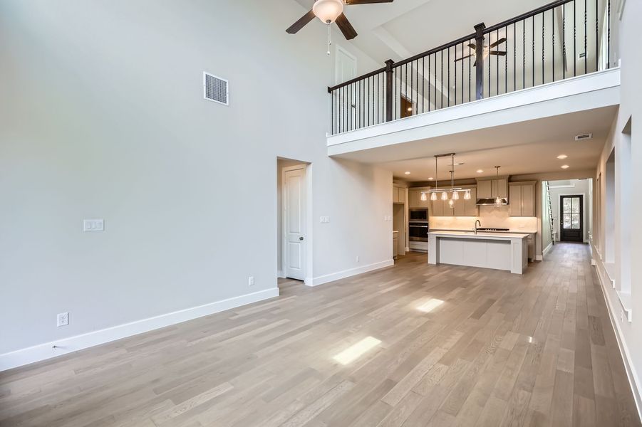 Plan 1478 - Representative Photo - Living Room/Kitchen Plan 1478 - Representative Photo - Living Room/Kitchen