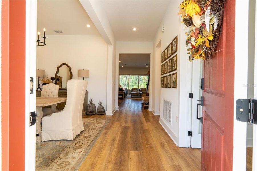 Furnished interior view inside a new home in Celebration - Island Village, Celebration (Image 29).