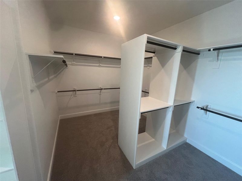 Owner's suite walk-in closet