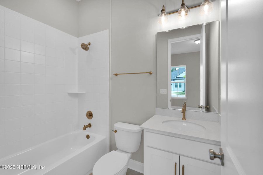 Furnished interior view inside a new home in Forest Park at Wildlight, Yulee (Image 13).