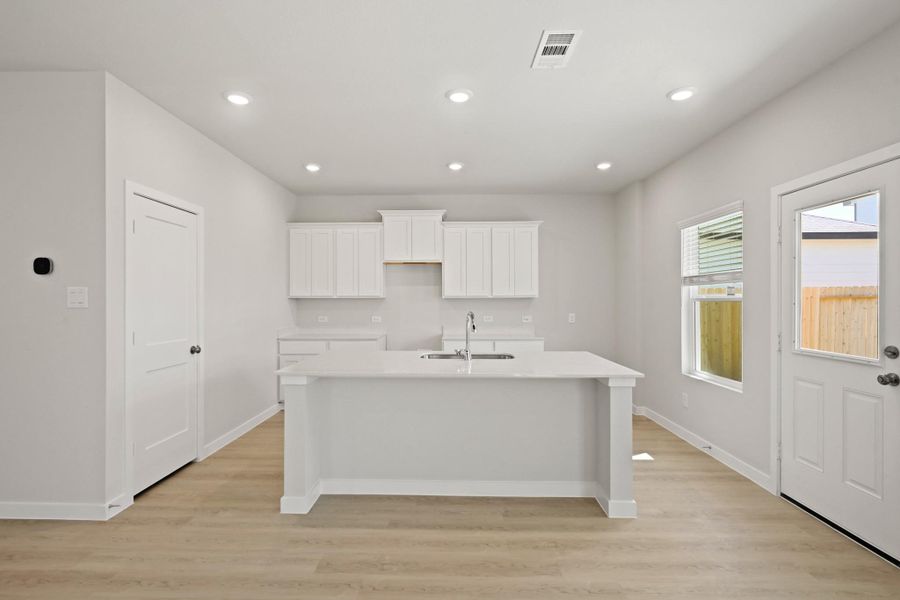 Furnished interior view inside a new home in Northpark South, Porter (Image 7). Furnished interior view inside a new home in Northpark South, Porter (Image 7).