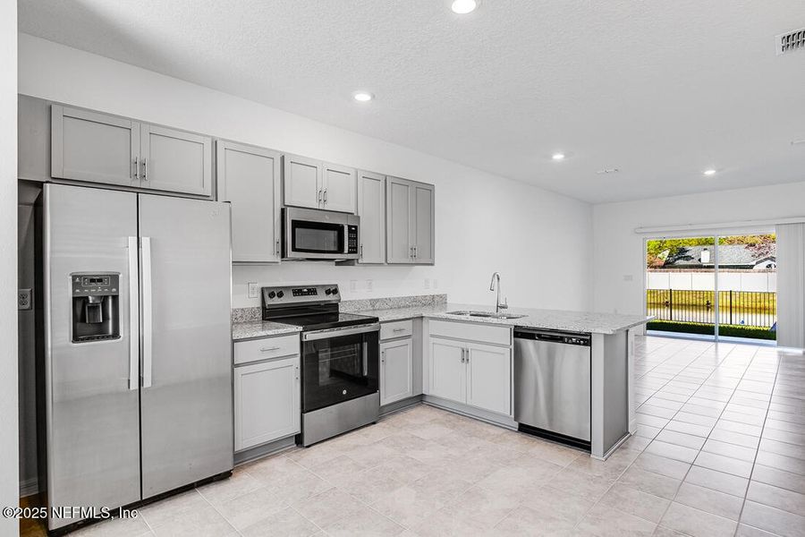Furnished interior view inside a new home in Sabal Terrace, Jacksonville (Image 12). Furnished interior view inside a new home in Sabal Terrace, Jacksonville (Image 12).