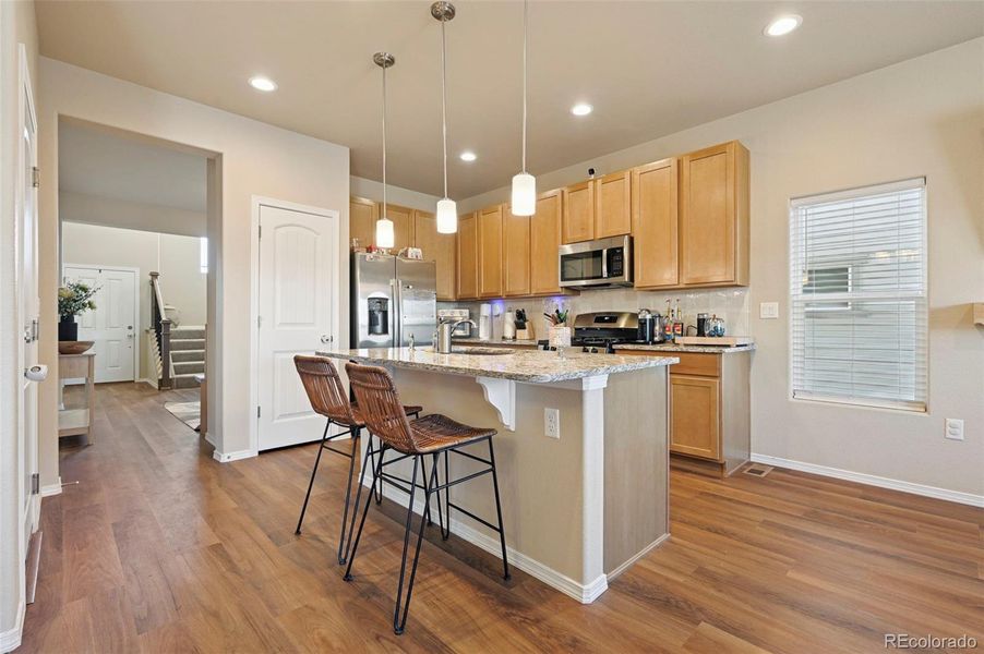 Furnished interior view inside a new home in , Colorado Springs (Image 13).