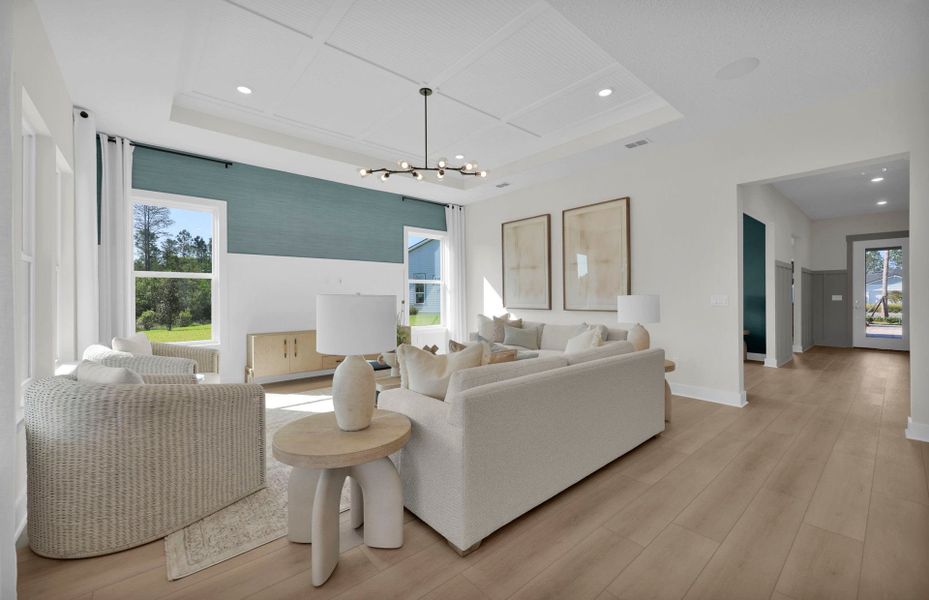 Representative furnished interior of a home built from the Renown by Del Webb in Del Webb Saint Johns, St. Johns (Image 15).